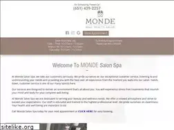 Sites similar to mondesalonspa.com