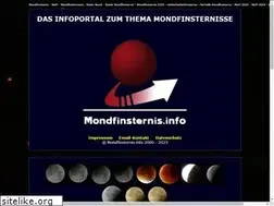 Sites similar to mondfinsternis.net