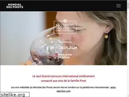 Sites similar to mondial-des-pinots.com