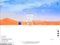 Sites similar to mondial-events.fr