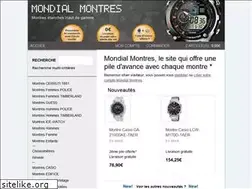 Sites similar to mondialmontres.fr