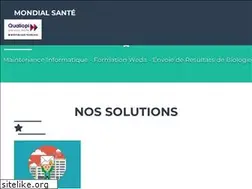 Sites similar to mondialsante.com