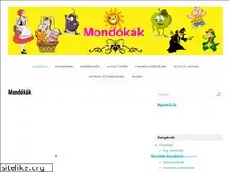Sites similar to mondokak.hu