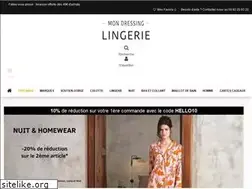 Sites similar to mondressinglingerie.com