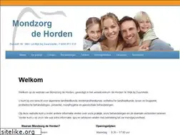 Sites similar to mondzorgdehorden.nl