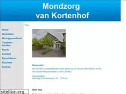 Sites similar to mondzorgvankortenhof.nl