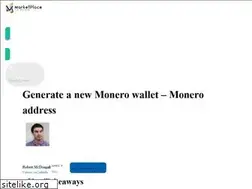 Sites similar to moneroaddress.org