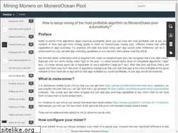 Sites similar to moneroocean.blogspot.com