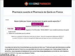 Sites similar to monespacepharmacien.fr