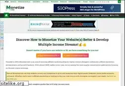 Sites similar to monetize.info
