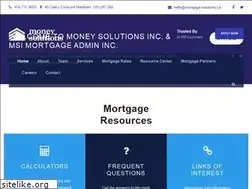 Sites similar to money-solutions.ca