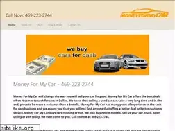 Sites similar to moneyformycar.com