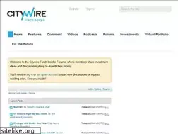 Sites similar to moneyforums.citywire.co.uk