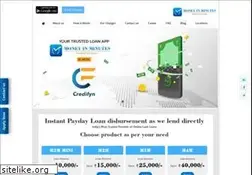 Sites similar to moneyinminutes.in
