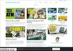 Sites similar to moneyinstructor.com