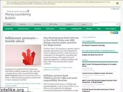 Sites similar to moneylaunderingbulletin.com