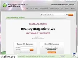 Sites similar to moneymagazine.ws