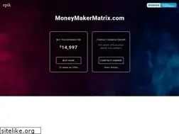 Sites similar to moneymakermatrix.com