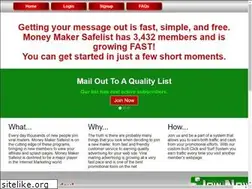 Sites similar to moneymakersafelist.com