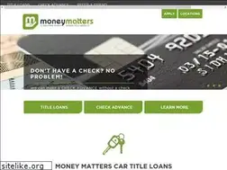 Sites similar to moneymatterslending.com
