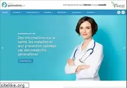 Sites similar to mongeneraliste.be