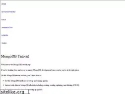 Sites similar to mongodbtutorial.org