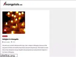 Sites similar to mongoluls.net