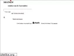 Sites similar to monin.fr