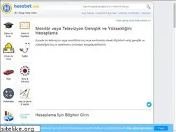 Sites similar to monitor-genislik-yukseklik-hesaplama.hesabet.com
