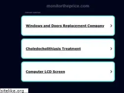 Sites similar to monitortheprice.com