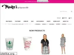 Sites similar to monkeesoffayetteville.com