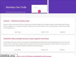 Sites similar to monkeycancode.com
