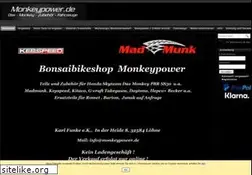 Sites similar to monkeypower.de
