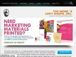 Sites similar to monkscopyshop.com