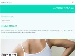 Sites similar to monmaldedos.fr