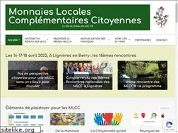 Sites similar to monnaie-locale-complementaire-citoyenne.net