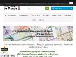 Sites similar to monnaiesdumonde-shop.fr