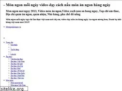 Sites similar to monngonmoingay.vn
