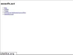 Sites similar to mono0x.net