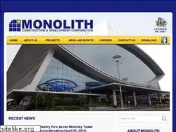 Sites similar to monolithconstruction.com.ph