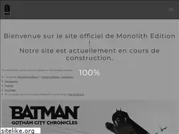 Sites similar to monolithedition.com
