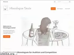 Sites similar to monologuegenie.com