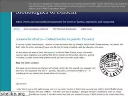 Sites similar to monologuesofdissent.blogspot.com
