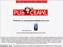 Sites similar to monopolyboardpubcrawl.com