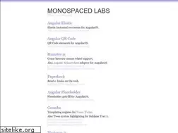 Sites similar to monospaced.github.io