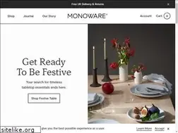 Sites similar to monoware.com