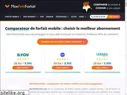 Sites similar to monpetitforfait.com