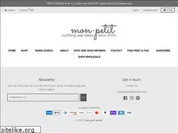 Sites similar to monpetitshoes.com