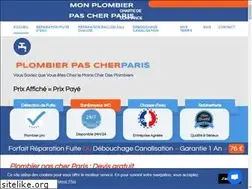 Sites similar to monplombierpascher-paris.fr