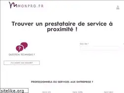 Sites similar to monpro.fr